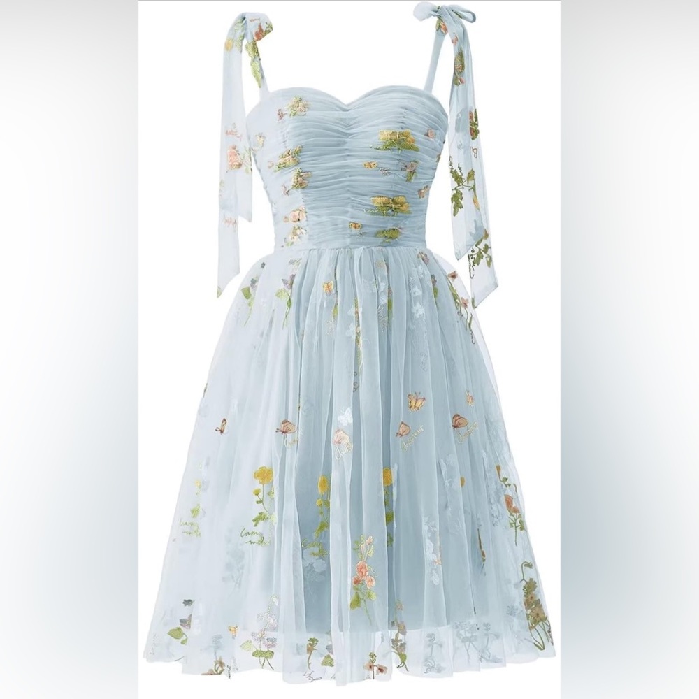 Blue Tulle Dress NWOT/Homecoming